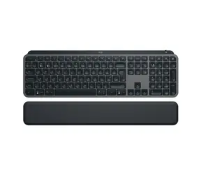 Logitech MX Keys S Plus šedá / Bezdrátová klávesnice / USB-C / BT / UK layout