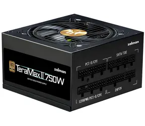Zalman ZM750-TMX2 / Zdroj / 750W / 80+ Gold / ATX 3.0 / modulární / aPFC