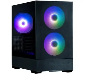 Zalman P30 AIR černá / Počítačová skříň / ATX / 3x 140mm ARGB / USB-A 3.0 + USB-C / bez zdroje / průhledná bočnice
