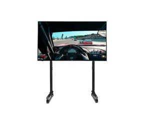Next Level Racing Round Tube NLR-R010 / Samostatný stojan pro 1 monitor / až 65" / VESA / 50 kg