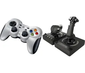 Logitech F710 Wireless + G X56 HOTAS / Herní sada / Gamepad bezdrátový + HOTAS joystick / PC
