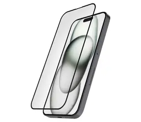 Hama Extreme Protect pro Apple iPhone 15 průhledná / Ochranné sklo na displej / D3O® / 0,33 mm / 10H