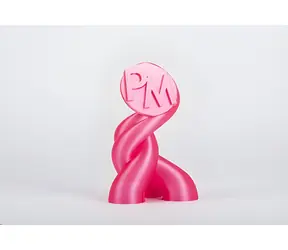 Filament PM PLA SILK Soft Pink / Tisková struna / 1,75 mm / 1 kg