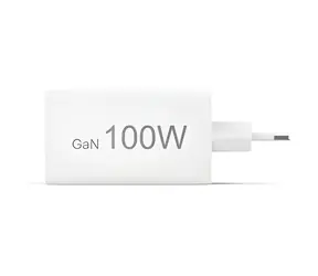 Hama GaN USB nabíječka 100 W bílá / 2x USB-C / USB-A / PD / QC / 100 W