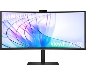 34" Samsung ViewFinity S6 černá / Monitor / VA / 3440×1440 / 21:9 / 100 Hz / 350 cd/m2 / HDMI + DP