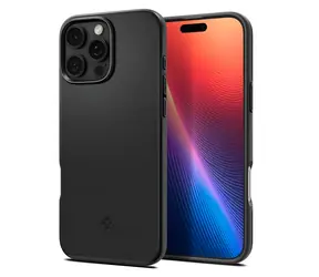 Spigen Thin Fit MagSafe černá / Ochranný kryt / iPhone 17 Pro Max / TPU+PC / Air Cushion