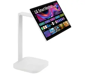 31.5" LG Swing 32U889SA-W bílá / Monitor / IPS / 3840 x 2160 / 60 Hz / Touch / Smart