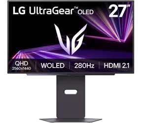 26.5" LG UltraGear Tandem OLED 27GX700A-B černá / Monitor / OLED / 2560 × 1440 / 280Hz / DisplayHDR True Black 500
