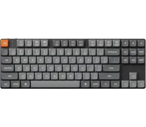 Keychron K1 Max (Gateron Red) / Klávesnice / 87 kláves / Mechanická / Low-profile / Red switch / QMK/VIA / BT / USB