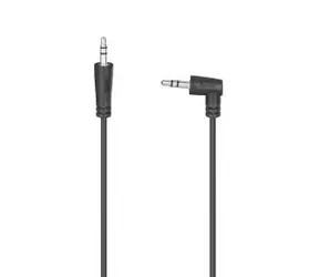 Hama / Audio kabel / 3,5 mm jack 90° - 3,5 mm jack / stereo / 1,5 m