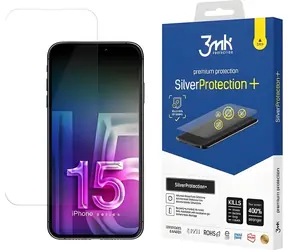 3mk SilverProtection+ Apple iPhone 15 Pro Max / Ochranná fólie / antimikrobiální / mokrá aplikace