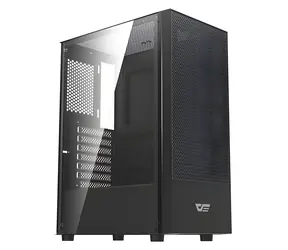 darkFlash A290 černá / ATX / bez ventilátorů / 3x USB-A / průhledná bočnice / bez zdroje