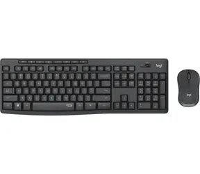 Logitech MK295 Silent / Bezdrátová sada klávesnice a myši / USB nanopřijímač