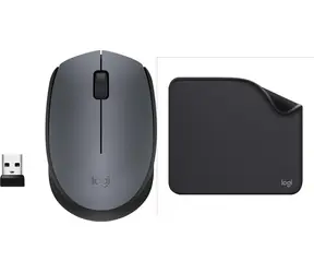 Logitech M170 + Studio Series grafitová / Set myš a podložka / bezdrátová