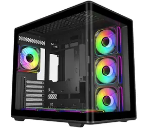 Cooler Master Elite 600 Curved černá / Mid tower / ATX / tvrzené sklo / 7× ARGB / 360 mm chladič