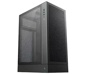 DEEPCOOL CH170 Plus černá / Počítačová skříň / Midi Tower / mATX / tvrzené sklo / USB-C 3.2 Gen2