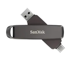 SanDisk Extreme Pro Dual Drive 256 GB / Flash Disk / USB-C + USB-A / čtení 1000 MB/s / zápis 900 MB/s