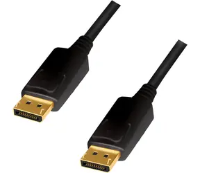 LogiLink CD0102 černá / Kabel DisplayPort / 3 m / 4K UHD / 60 Hz