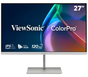 27" ViewSonic VP2766-2K bílá / Monitor / IPS / 2560 x 1440 / 100% sRGB / 90W USB-C / Frameless