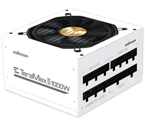 Zalman ZM1000-TMX2 WH bílá / Zdroj / 1000W / 80+ Gold / ATX3.0 / aPFC / modulární