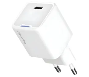 Colorway GaN 25W bílá / Síťová nabíječka / 1x USB-C / PD / PPS