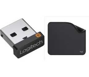 Logitech USB Unifying Receiver + Studio Series Graphite / Sada / Nano USB přijímač / 2.4GHz