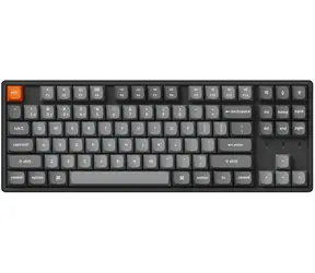 Keychron K8 Max QMK hliník / Klávesnice / TKL / Mechanická / Super Brown switch / BT / USB