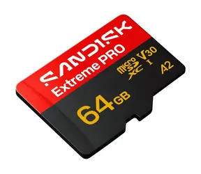 SanDisk Extreme PRO microSDXC 64 GB + adaptér / Paměťová karta / Class 10 / A2 / V30 / UHS-I U3