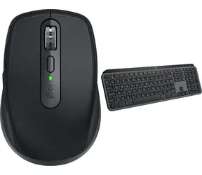 Logitech MX Anywhere 3S + MX Keys S grafitová / Sada myš + klávesnice / bezdrátová / US layout