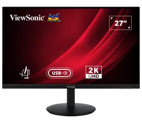 27" ViewSonic VG2709-2K-MHDU-2 černá / Monitor / IPS / 2560 x 1440 / 100 Hz / USB-C / Pivot / VESA / repro