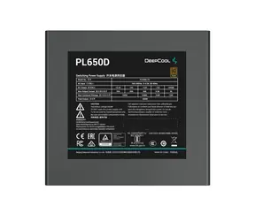 Deepcool PL650D WH V2 bílá / Zdroj / 650W / ATX 3.1 / 80 PLUS Bronze / aktivní PFC / 120mm ventilátor / nemodulární