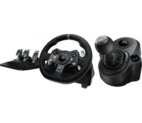 Logitech G920 Driving Force + Driving Force Shifter černá / Závodní volant s řadící pákou / PC / Xbox One