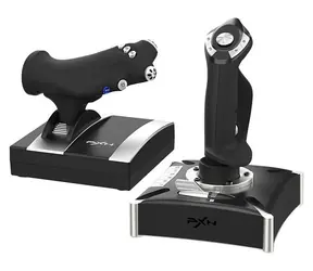 PXN PXN-2119 Pro / Joystick + plynová páka / 16 programovatelných tlačítek / vibrace / PC, PS4, Xbox One / USB