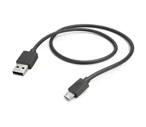 Hama černá / Nabíjecí kabel / USB-A - Micro-USB / 1 m