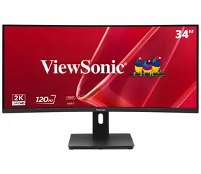 34" ViewSonic VA3420C-2 / VA zakřivený / 3440 x 1440 / 21:9 / 120 Hz / HDMI + DP + USB-C 96W / repro