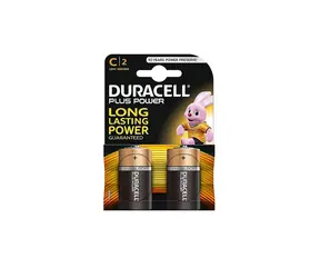 Duracell Basic MN1400 / Baterie C / 1,5 V Alkalické / 2 ks blistr