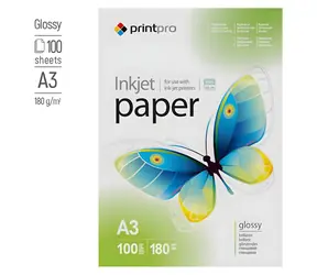 ColorWay Fotopapír Print Pro / Vysoce lesklý / A3 / 180g/m2 / 100 listů