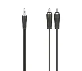 Hama / Audio kabel / 3,5mm jack - 2x RCA / stereo / 5 m