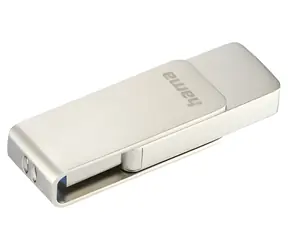 Hama Rotate Pro stříbrná / USB flash disk / USB 3.0 / 256 GB / 100 MB/s