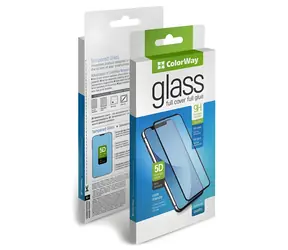 Colorway Glass 9H FC černá / Ochranné sklo / Apple iPhone 16 Plus