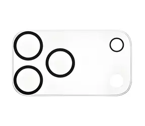 Hama Cam Protect čirá / Ochranné sklo fotoaparátu / Apple iPhone 17 Pro Max / tvrzené sklo / 9H