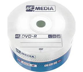 Verbatim DVD-R / Optické médium / 4,7 GB / 16x / 50 ks / Cake box