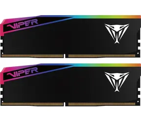 Patriot Viper Elite 5 RGB Ultra 32GB (2x16GB) 6000MHz / DIMM / DDR5 / CL28 / On-Die ECC / Unbuffered