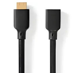 Nedis Ultra High Speed HDMI 2 m černá / Kabel HDMI / 8K 60 Hz / 48 Gbps / Ethernet