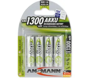 Ansmann 5030792 / Akumulátor / AA NiMH / 1300 mAh / 1,2 V / 4 ks