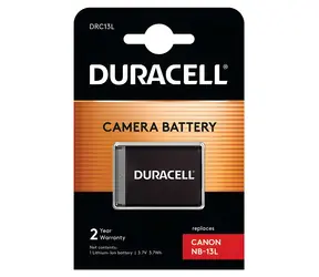 Duracell DRC13L pro Canon NB-13L / Baterie / černá / 1010 mAh / Li-ion