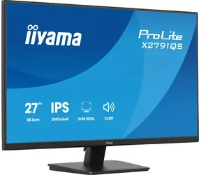 27" iiyama ProLite X2791QS-B1 černá / Monitor / IPS / 2560x1440 / 75Hz / 1ms / HDMI / DP