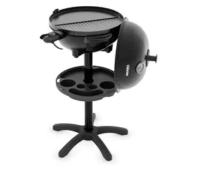 Tristar BQ-2885 / Elektrický gril / průměr 41 cm / 2000–2400 W / se stojanem