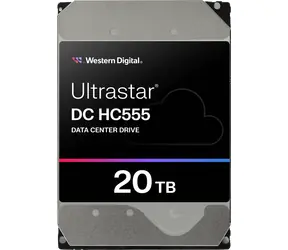 WD Ultrastar DC HC555 20TB / HDD / 3.5" SATA III / 7 200 rpm / 512MB cache / 512e