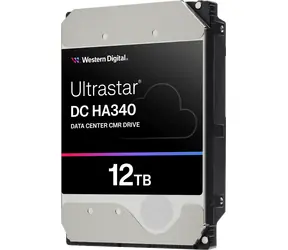 WD Ultrastar DC HA340 12TB / HDD / 3.5" SATA III / 7 200 rpm / 256MB cache / 512E SE